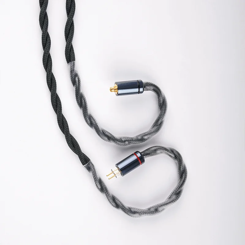 NiceHCK-Câble audio HIFI en cuivre plaqué argent MeetAlice 6N, haute conductivité, 3.5mm, 2.5mm, 4.4mm, MMCX, 2 broches pour Blessing3 Yporcelain