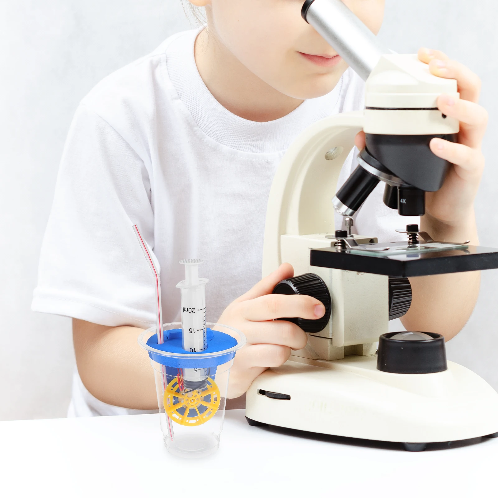 

1Set Wind and Water Power Generator Science Kit for Children DIY Stem Activity - Renewable Energy Experiment Learning Tool