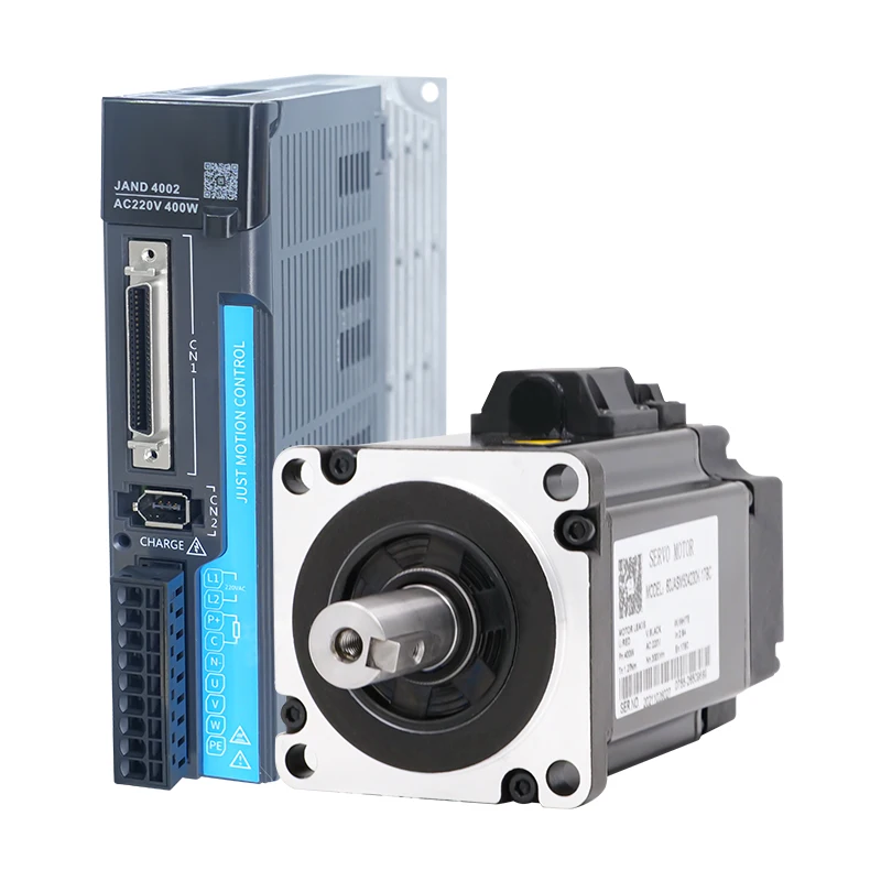 60JASM504230K-17B-SC+JAND4002-20B Factory Manufacture 220V 1.27N.m 3000rpm AC Servo Brake Motor 400W Drive Single-Phase Model