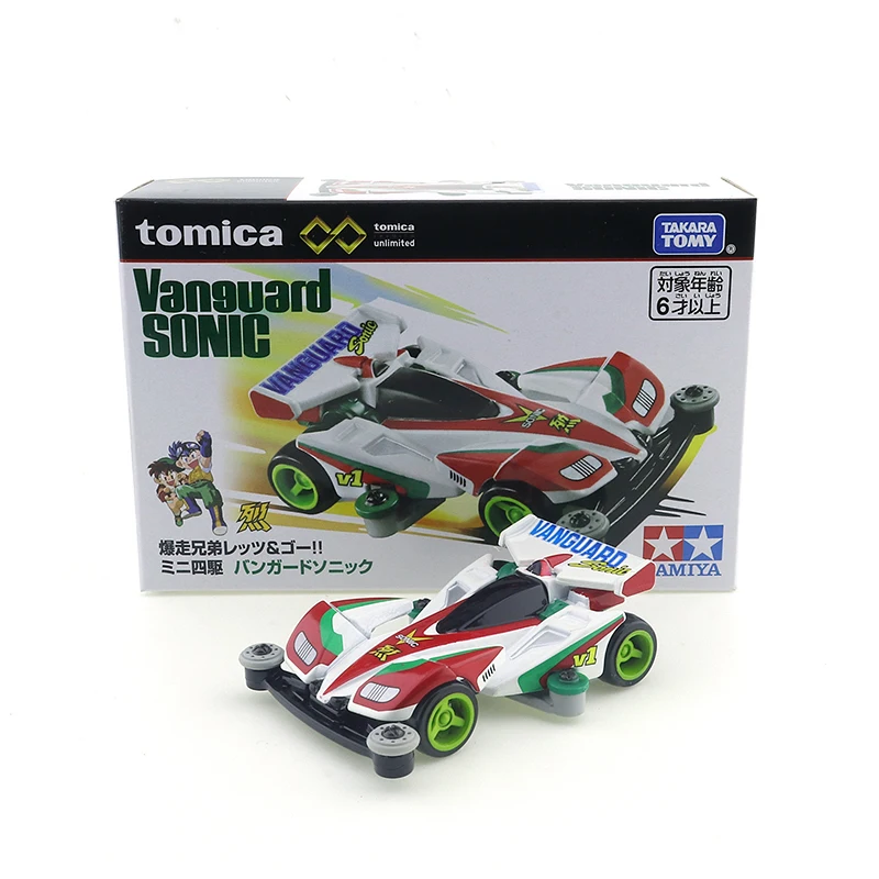 Tomica Premium Ilimitado Bakuso Kyodai Vamos!! Victory Magnum liga de metal modelo de carro fundido para meninos presente de brinquedo