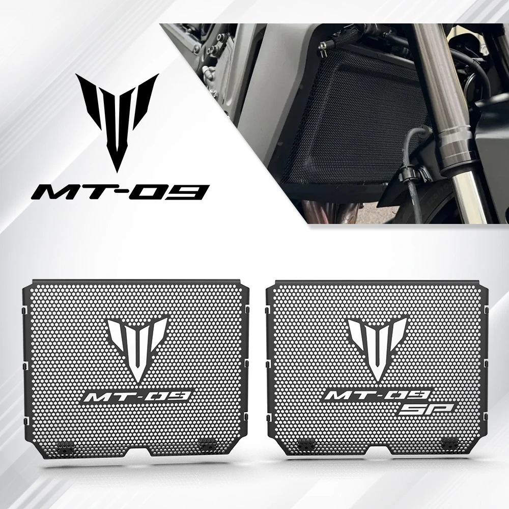 2024 MT-09 Radiator Guard For YAMAHA MT 09 MT-09 MT09 SP 2024-2025 Motorcycle Accessories Radiator Grille Guard Protector Cover