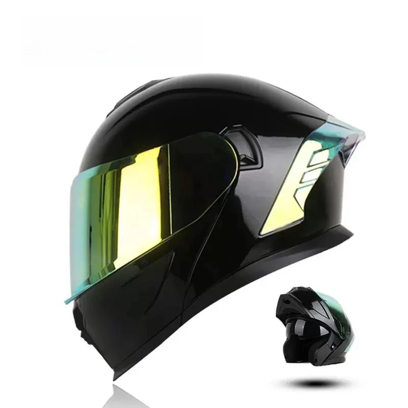 

STLF 2025 Custom LOGO Modular Motorcycle Helmet with Dual Visor New Style DOT Standard Flip Casco for Men Made From ABS Material