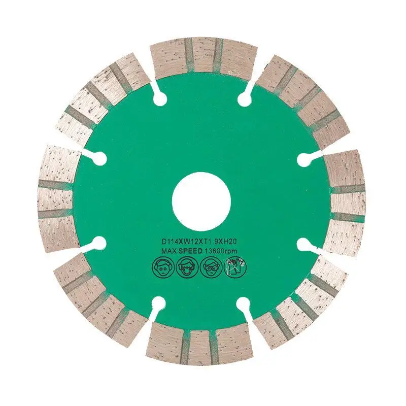

Алмазное лезвие для пилы 114 мм, 4-1/2 дюйма, диск для резки непрерывного сегмента для фарфоровой плитки, кирпича, гранита, бетона, отрезное колесо