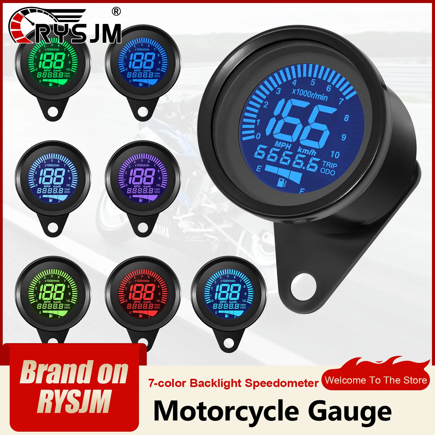 #8 Latest Motorcycle Speedometers Offers