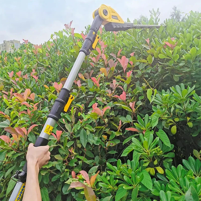 4.0Ah/5.0Ah Ramo di potatura ad alta quota Sega Forbici da potatura elettriche telescopiche Ricaricabili Giardino elettrico Ramo alto Pruni