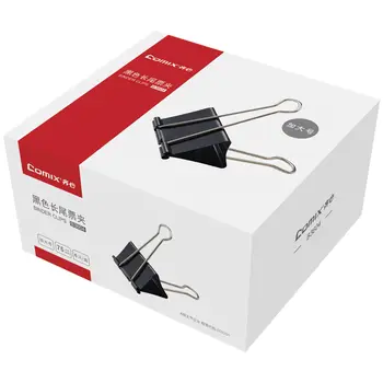 金屬文件夾夾,多種尺寸,文件分類尾夾,穩固的迴紋針,適用於商務辦公、學校和家庭用品 10 最佳銷售 小工具辦公室 - №9