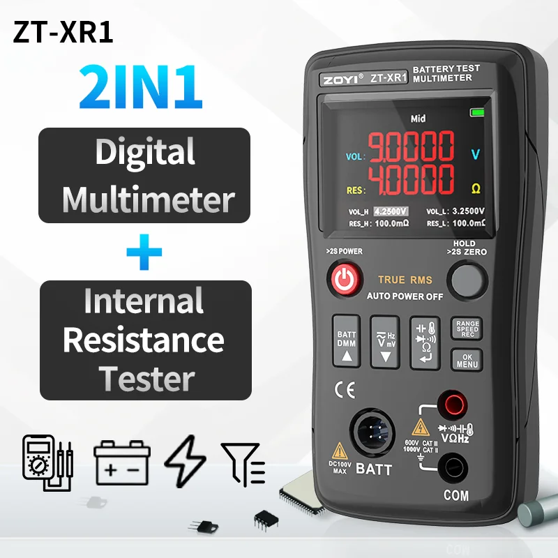 Zoyi ZT-XR1 Battery… - image
