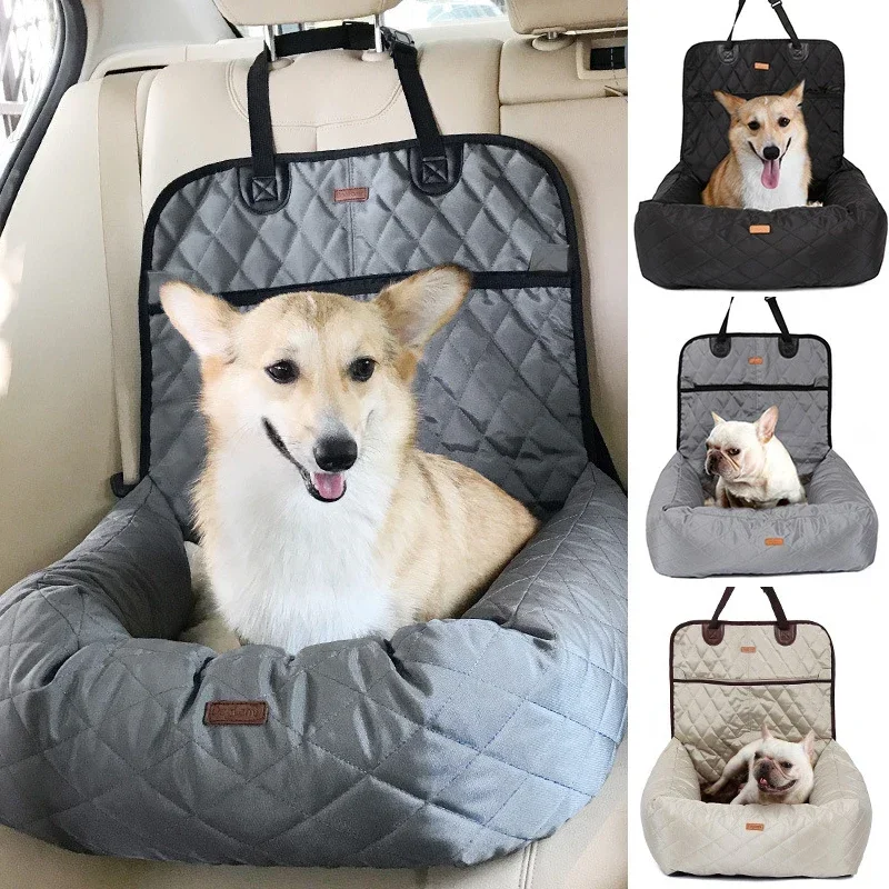 Travel Basket Bag Dog Pad Car Safe 2 1 Carry Waterproof Pet Puppy Seat In Folding Accessories Carrier House