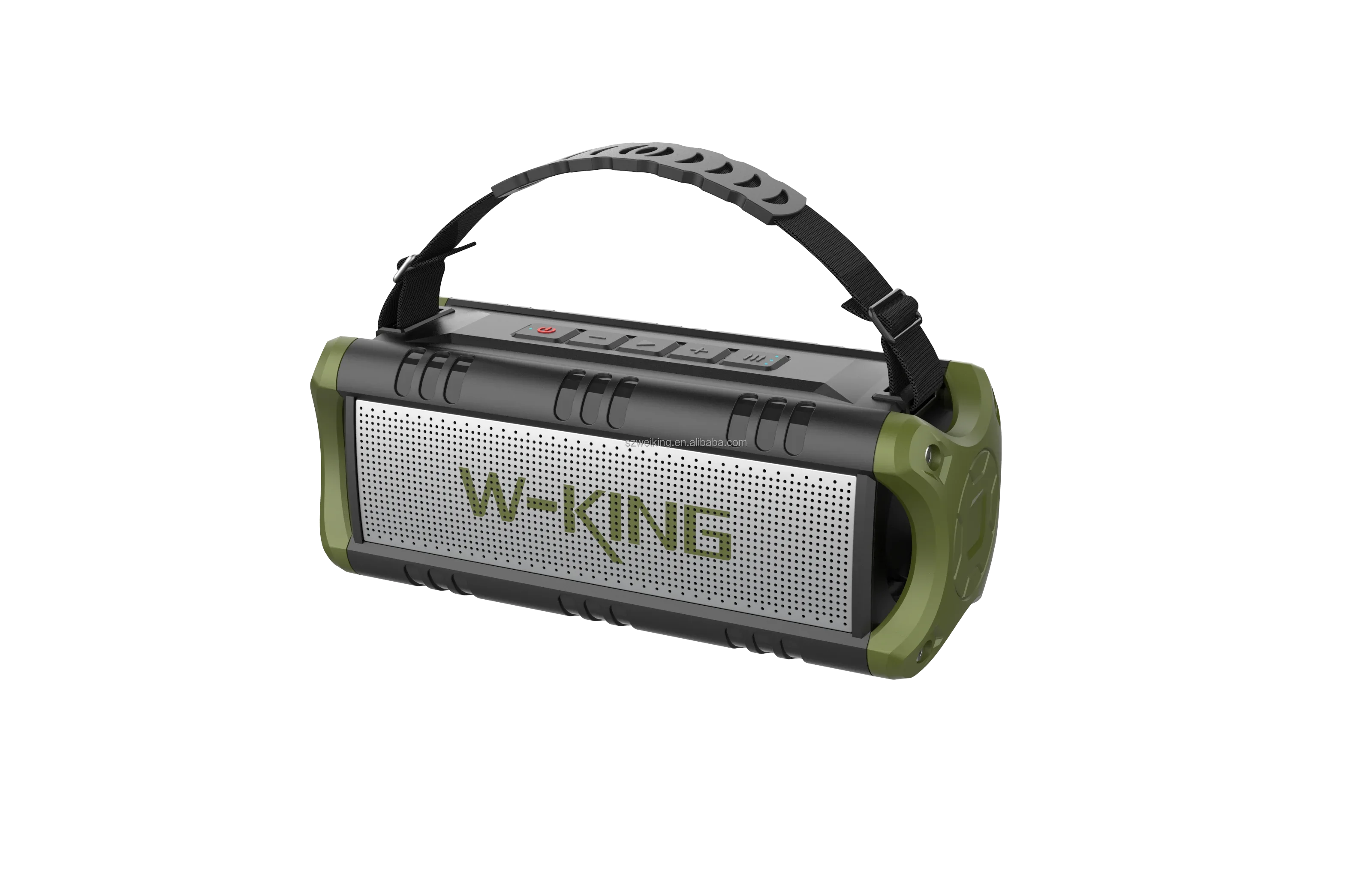 Outdoor Draagbare Subwoofer Waterdichte Draadloze Bluetooth Speaker Camping Geluidsdoos Muziekkolom Wandelen En Thuis Boombox Met Tws