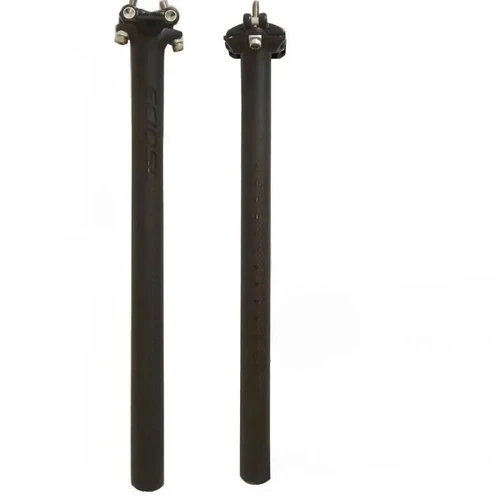 Tija de sillín de carbono 27,2/30,8/31,6mm negro mate MTB/tija de sillín de bicicleta de carretera longitud 350/400mm tubo de sillín piezas de bicicleta