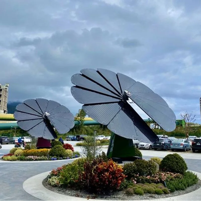 Outdoor Solar Charging Pile Project Large Photovoltaic Shaping Park Square LED Landscape Light