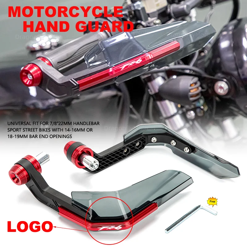 Für yamaha fz6 FZ-6 zf6n fz6r fazer das ganze jahr motorrad handschutz schutz windschutz scheibe handschutz motocross roller schutz