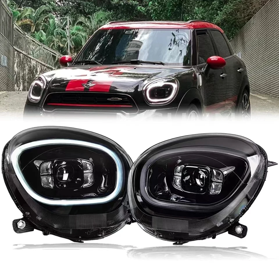 Car Headlight Assembly for BMW MINI Countryman R60 Car Styling 2010-2016 LED Headlamp Car Amber Tuning Light Parts Plug and Play