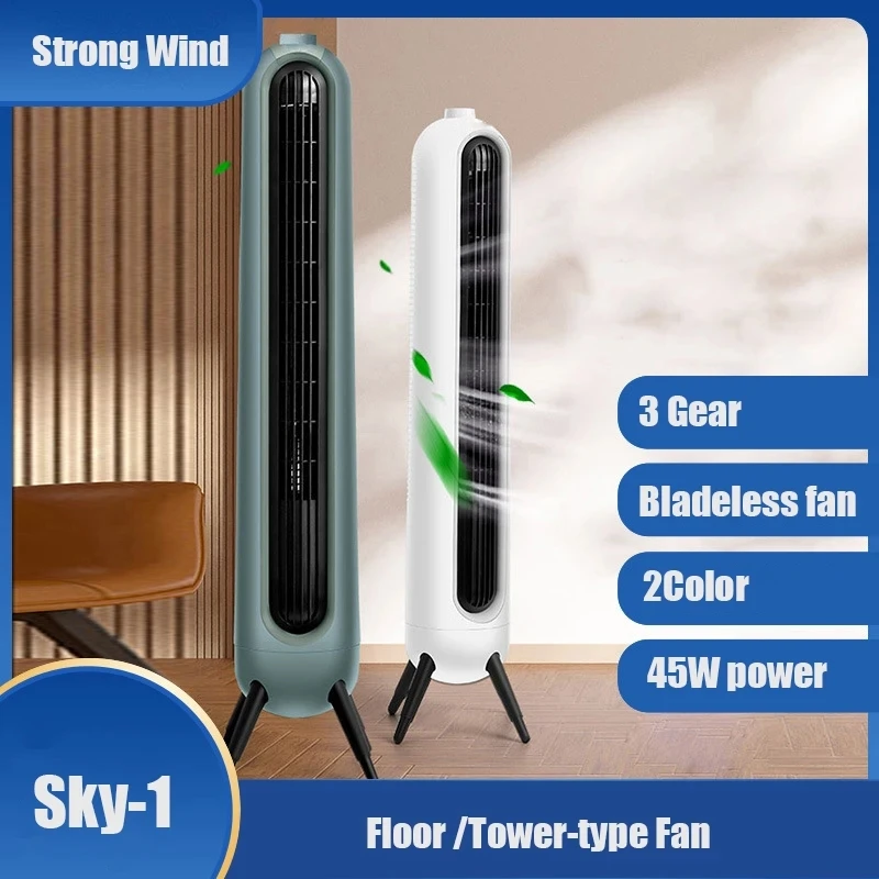 Household Remote Control Timing Tower/Floor Fan 2Color 3Gear Shake Head Natural-wind Fan Mechanical Style Cold Tool