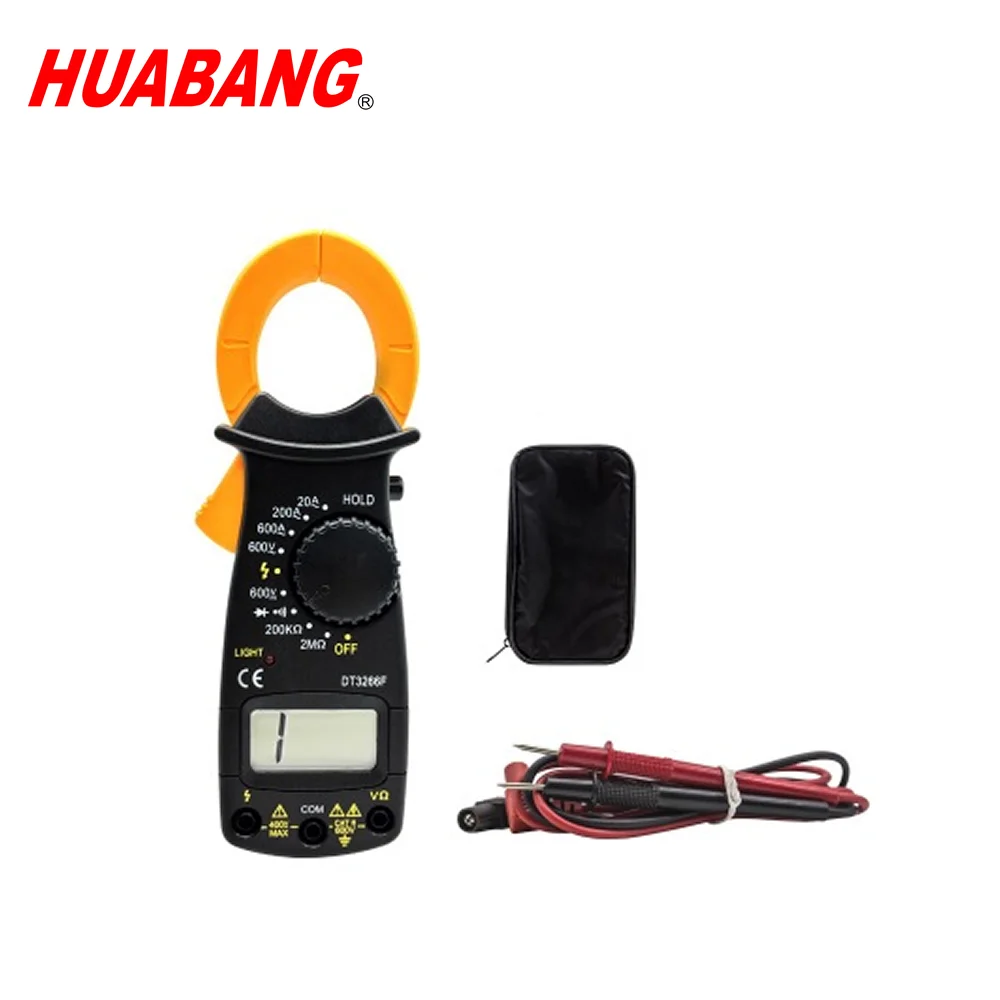 DT3266L Standard Package Contain Cloth Bag and Pen No Buzz of Make and Break AC DC Voltage AC Current Measurement Good Price