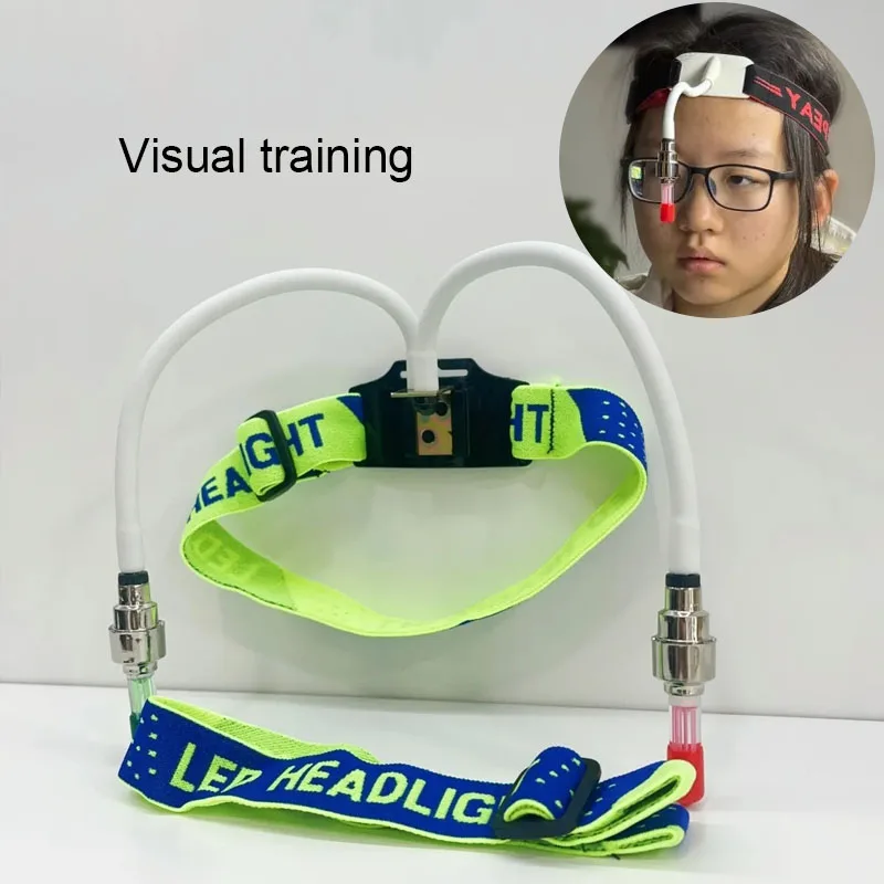 

Тренажер для коррекции зрения при наружном и внутреннем косоглазии, носимый на голове, для домашнего использования