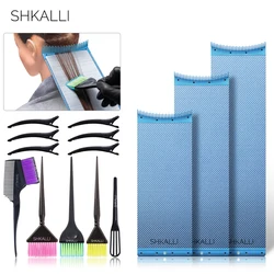 Professional Carbon Fiber Balayage Board w/ Comb Teeth - Salon Foil Underpad & Coloring Tool, Lightweight for Efficient Dye