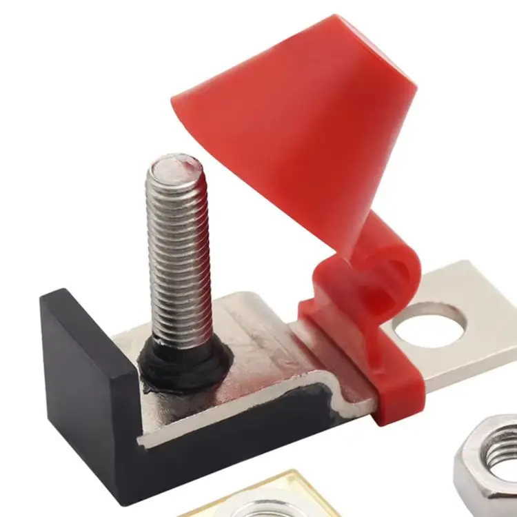 Fuse Block Kit M8 Terminal Mount for Car RV Boat Battery Terminal Supports 30A 300A Fuses Rated 58V IP66 Waterproof and