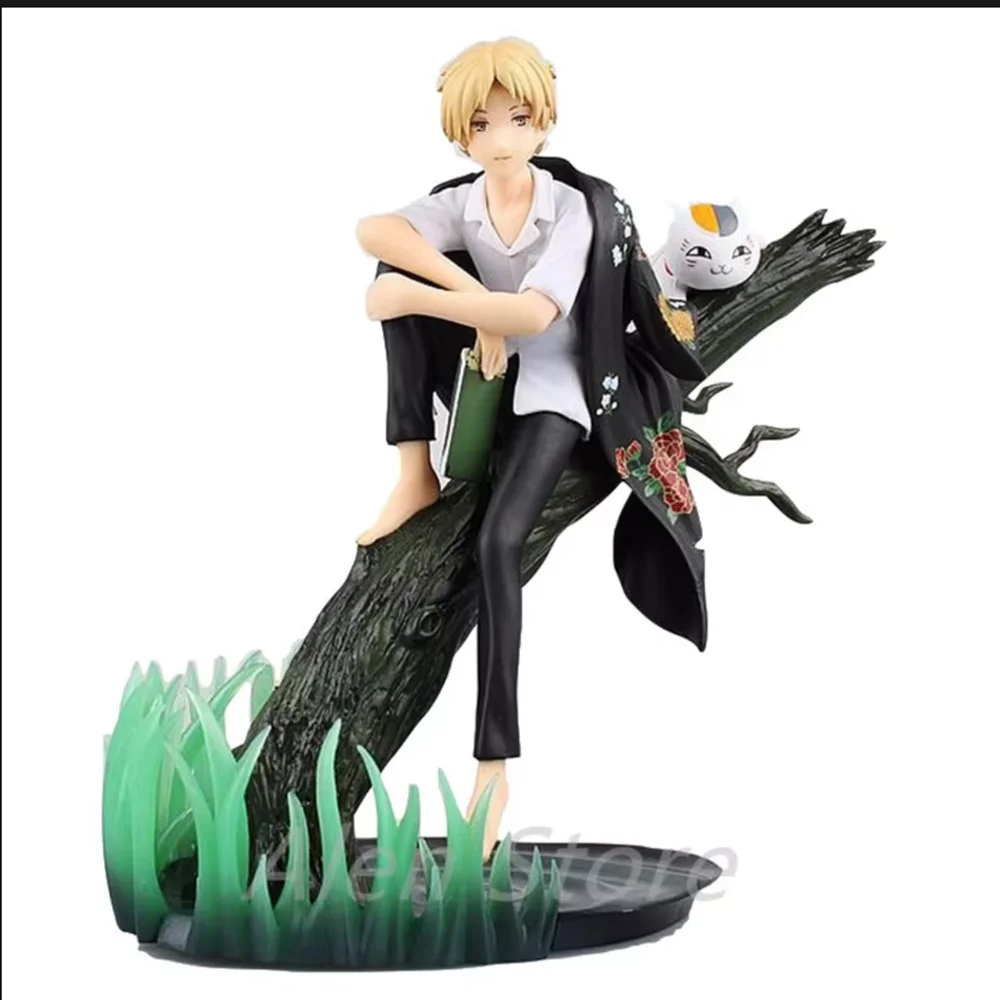 Figuras de acción de Natsume Yuujinchou con Nyanko Sensei, 17cm, figuras de