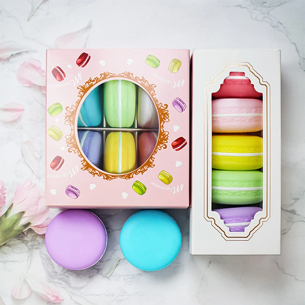 Private Label 5-in-1-Macaron-Behälter, schläfrige Lippenmaske, individuelles Logo, feuchtigkeitsspendend, nährend, Gelee-Lippenpflegecreme, Make-up-Großhandel