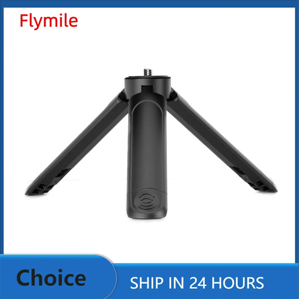 Flymile Mini Extendable Desktop Tripod Foldable Photography Bracket Stand  for Phone Camera Stick 1/4''Screw Ballhead  Accessory