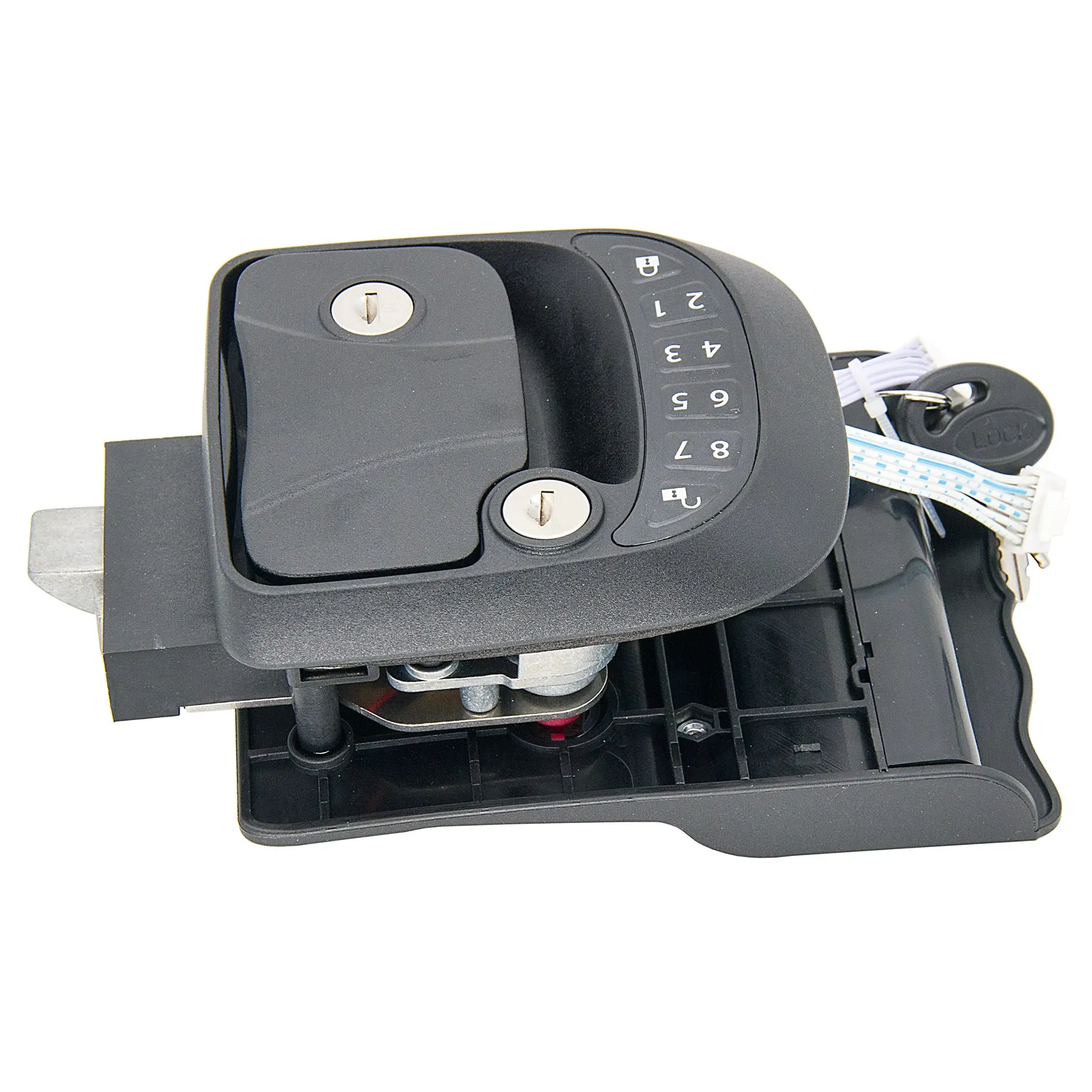 

Дорожный прицеп для автофургона, кемпера, входная дверь, защелка, ручка с ключами, замена левой стороны