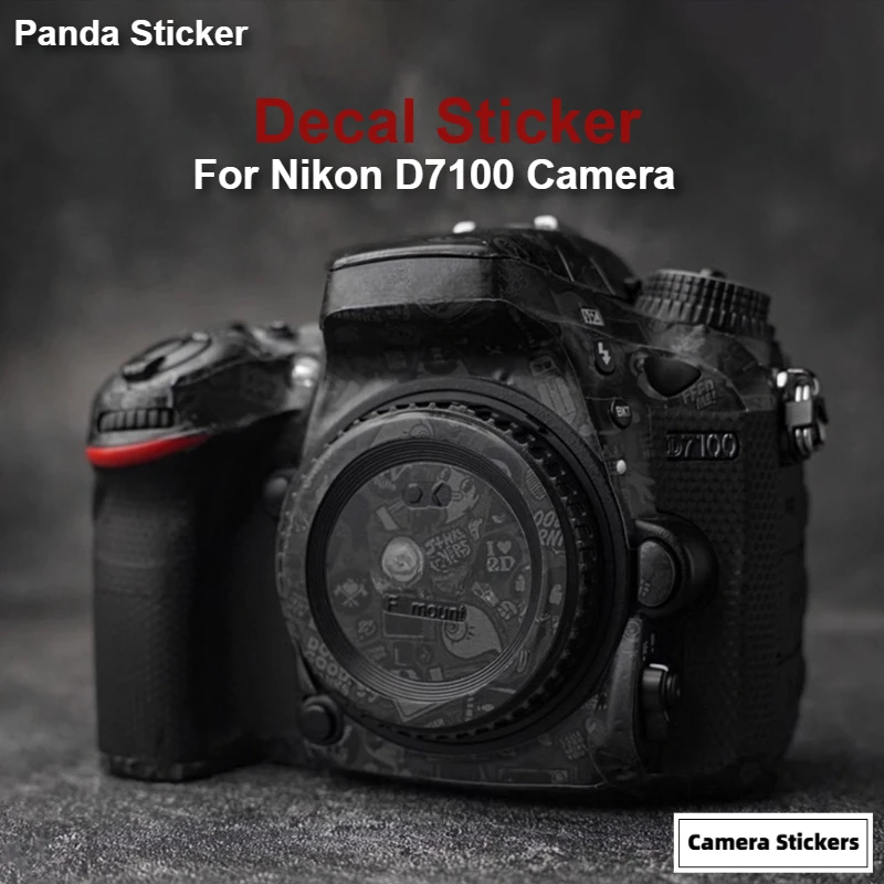 ニコン-d7100-カメラステッカーアンチスクラッチコートラップ保護フィルムボディプロテクターデカールスキン-d7100