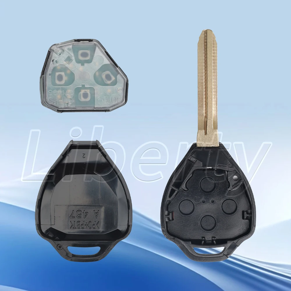 Liberty GQ4-29T 4D67/G Chip Head Chiave A Distanza Dell'automobile per Toyota Corolla Venza Avalon Matrix Pontiac Vibe 2008-2016 Chiavi di Ricambio