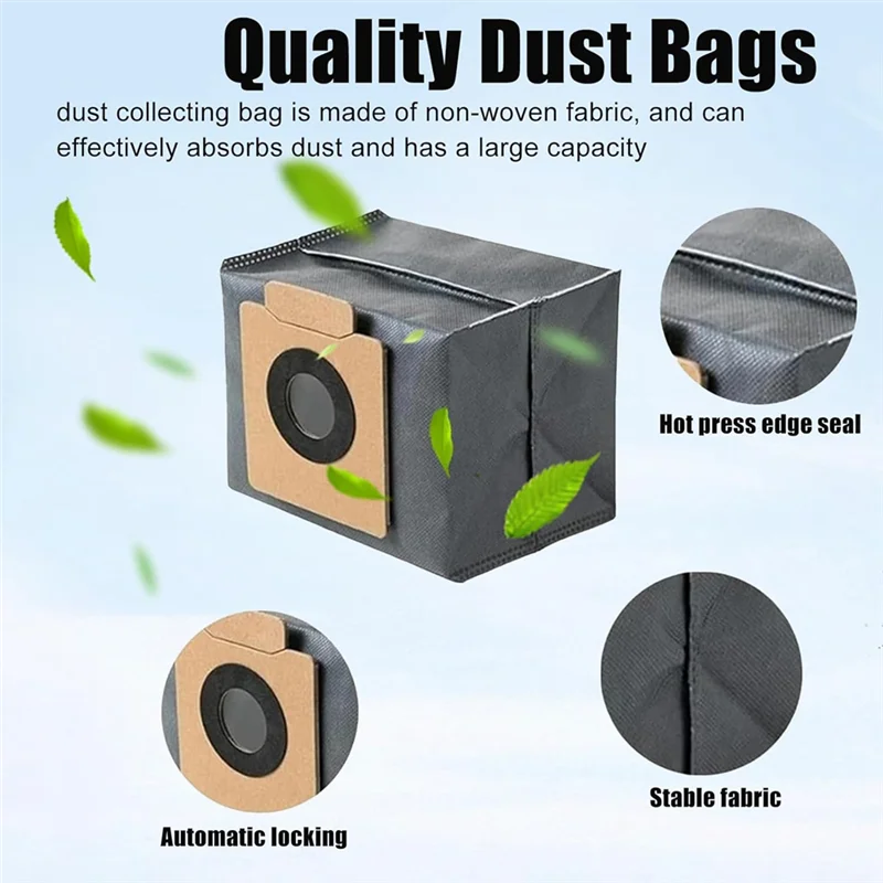 ABBK-Compatibel Voor Eufy X10 Pro Onmi Vervanging Belangrijkste Zijborstel HEPA Filter Mop Pads Stofzakken Onderdelen accessoires