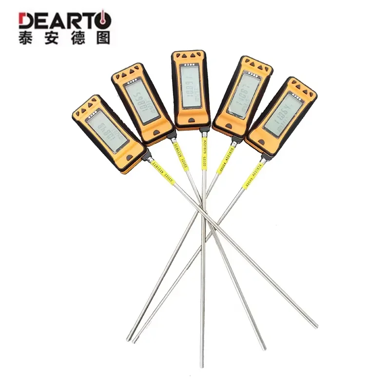 Manufactory Price Platinum Resistance Pt100 Probe Digital Thermometer With Wireless Communication