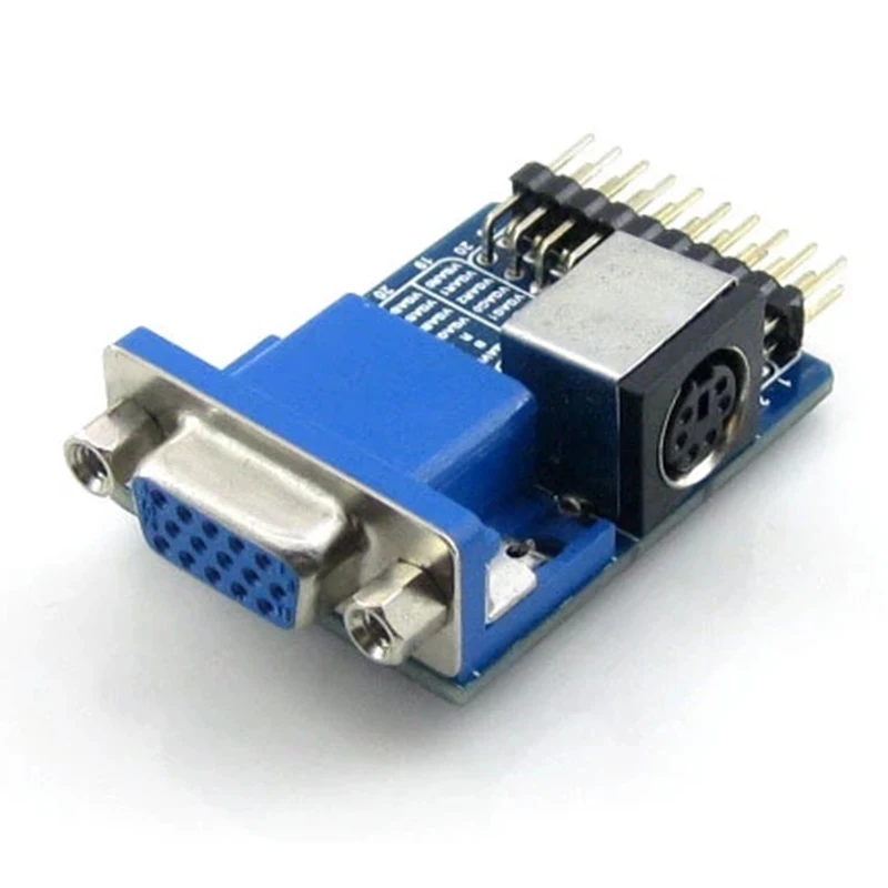 Модуль A93P VGA к PS2 Тестовый модуль VGA PS2 Плата адаптера Плата разработки