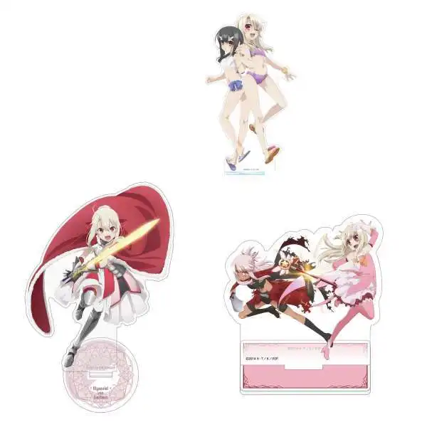 2025 New Magical Girl Anime Fate kaleid liner  Cosplay Figure Acrylic Stand Model Plate Desktop Decoration Christmas Gift Girl