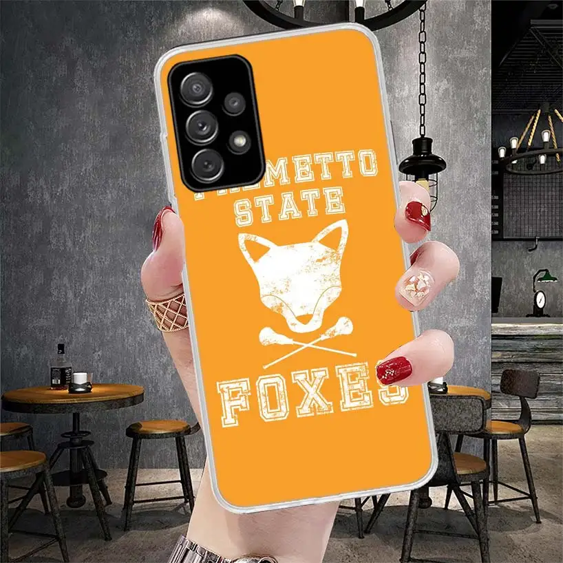 Andreil All For The Game Palmetto State Foxes Phone Case For Samsung Galaxy A71 A51 A41 A31 A21S A11 A70 A50 A40 A30 A20E A10S A