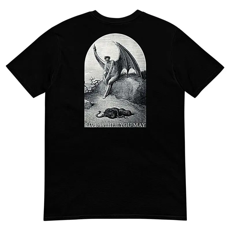 عش بينما قد أستطيع أن أتحف مع تي شيرت Envy Devil #1