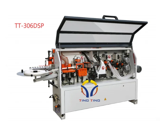 TT-306 DSP Compact Full Automatic Mini Edge Banding Machine Pre Milling Edge Bander for Wood Furniture