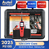 Autel PowerScan PS100 Auto Circuit Tester Diagnostic AVOmeter Test Tool Automotive OBD2 Scanner