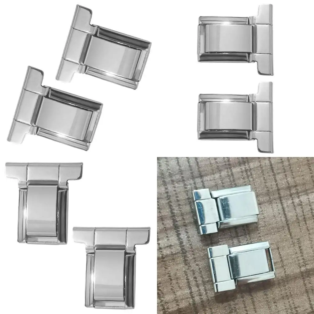  Italian Modular Watch Band Link Connector Stainless Steel Texture Jewelry Accessories Suitable for Watch Enthusiasts