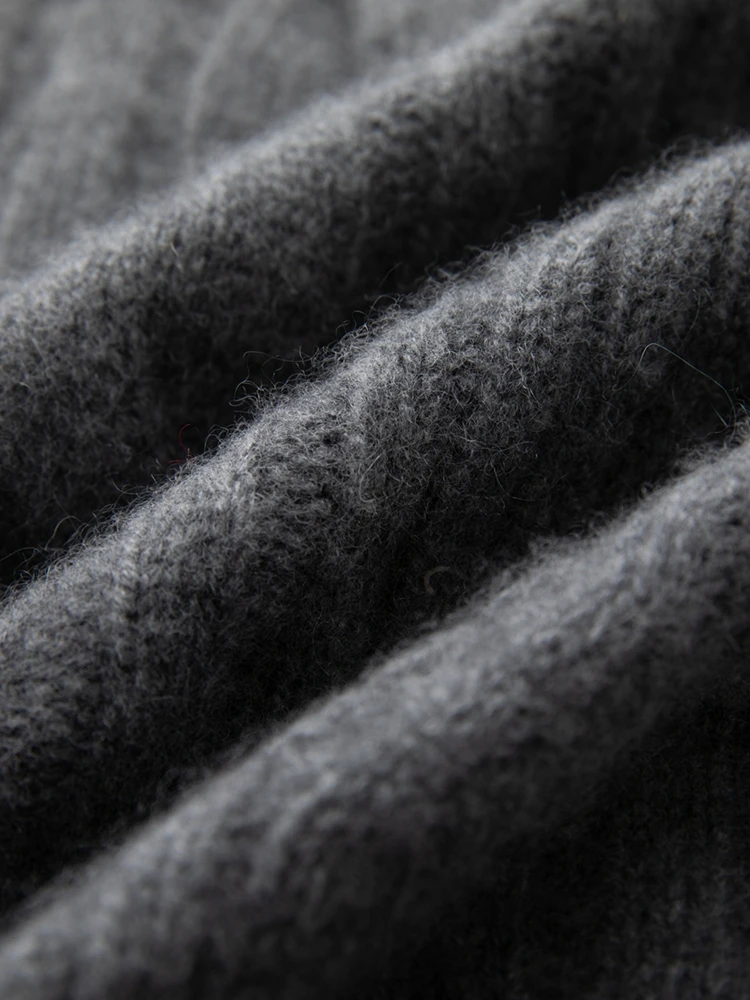 

Sold out Sold out Cashmere Sweater Turtleneck Cable Knit Zipper Cardigan Autumn Winter Soft Warm Thick Cashmere Knitwear Coat