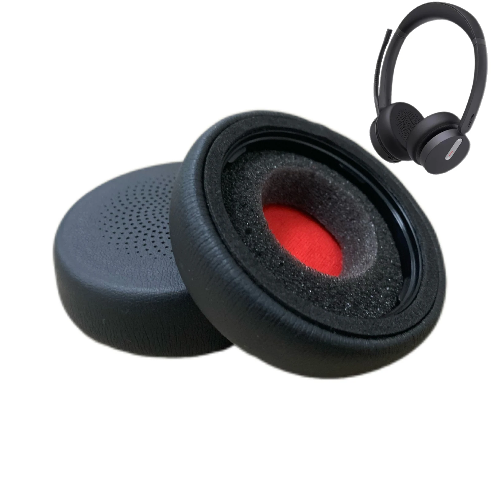 Almohadillas de repuesto V-MOTA para auriculares Yealink BH70 UC / USB Call Center