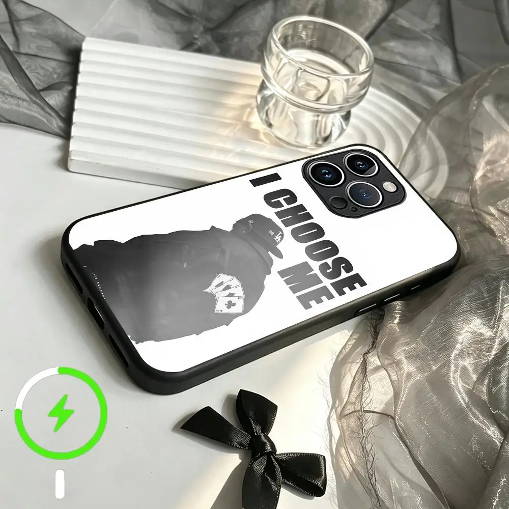 Cool Kendrick Lamar Design Poster Pattern Hot Phone Case For iPhone18171615141312 X XR Plus Pro Max Glass Magnetic Phone Case