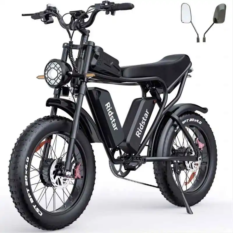 

High Quality Electric Bike for Adults 20'' City Ebike Ebike with 2000W Motor 52V 40AH Removable Battery LCD Battery Display for