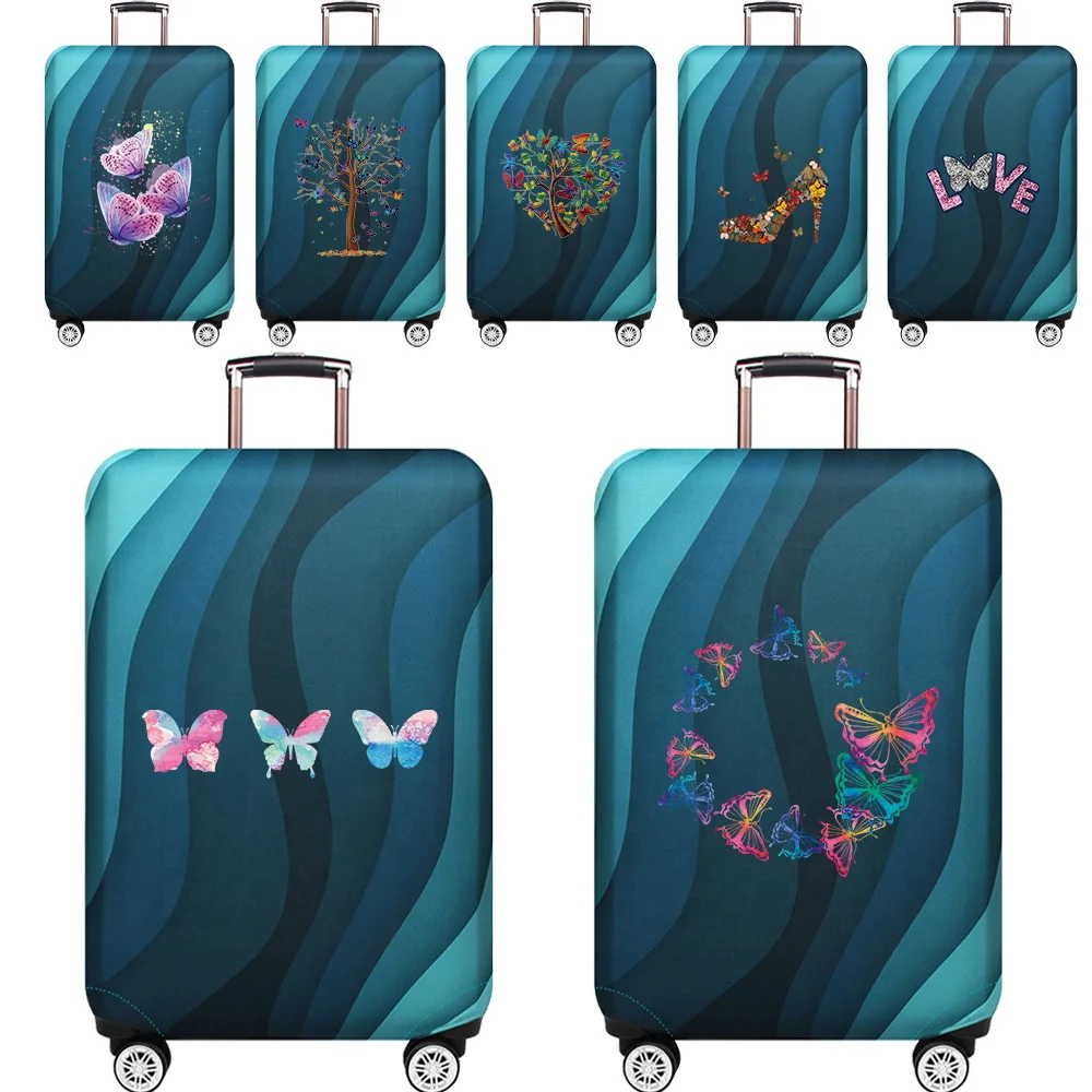 

Набор чемоданов для путешествий на открытом воздухе подходит для пылезащитных чехлов размером 18-32 дюймов, дорожные аксессуары, защитные чехлы для багажа