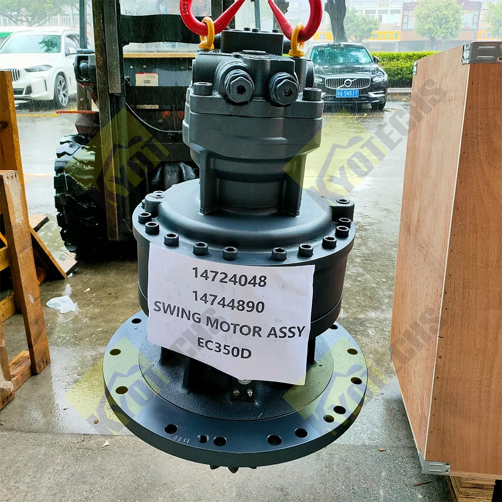 EC350D Slewing Motor 14724048 14744890 Swing Assembly For EC350D Excavator Swing Motor With Swing Gearbox