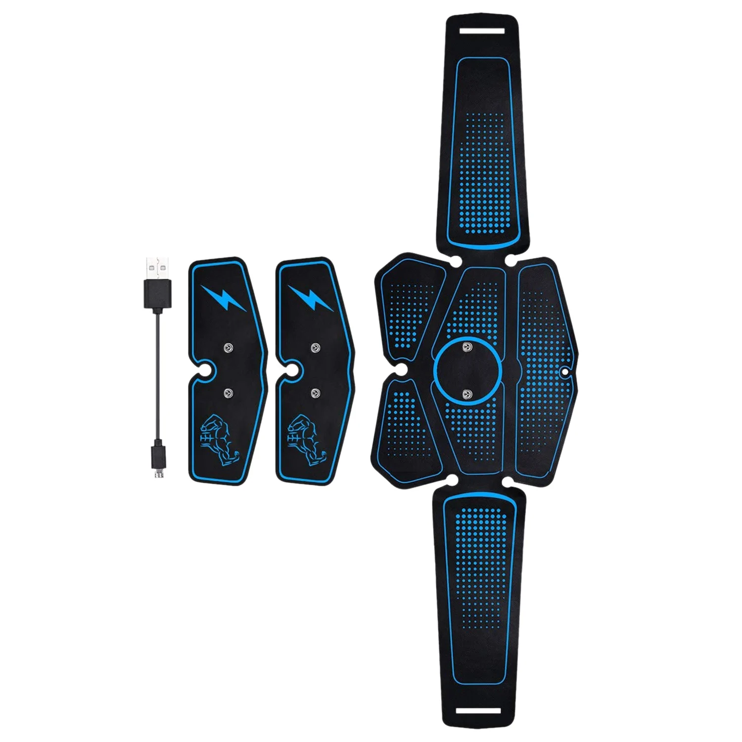 الاتحاد الأفريقي-مدرب تحفيز عضلات البطن EMS Abs فقدان الوزن أجهزة لياقة بدنية التدريب حزام تخسيس ممارسة الرياضة عدة