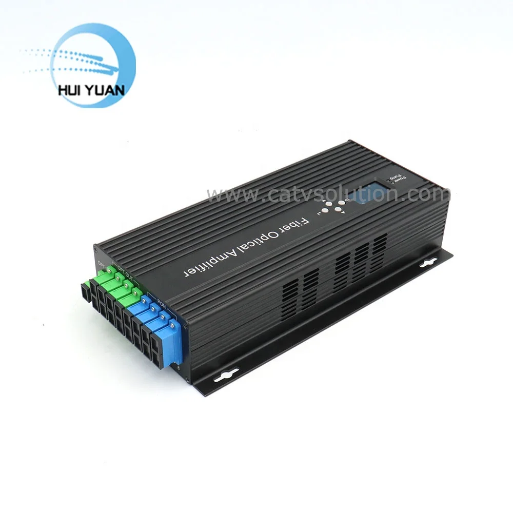 8 Way CATV High Power 1550nm Optical EDFA WDM Fiber Amplifier