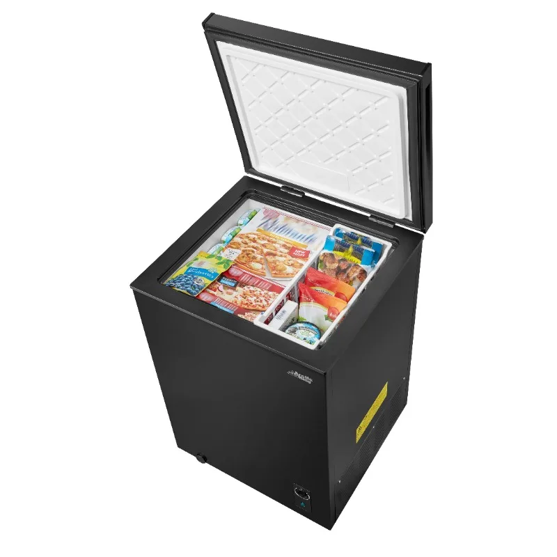 Arctic King 5.1 Cu ft Chest Freezer, Convertible, Black
