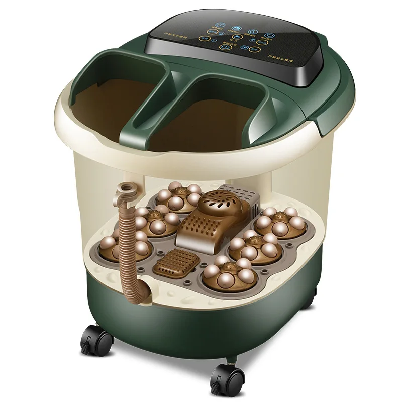 Fully automatic foot bath basin, fully automatic massage heating foot soaking tub, household foot basin