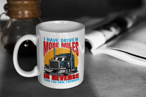 Lorry / Truck Driver Mug 11oz White Ceramic Coffee / Tea Mug For self or Gift