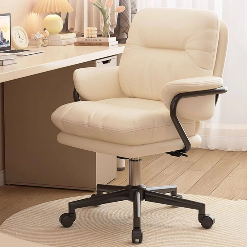 Silla de oficina giratoria para estudio, silla de oficina profesional universal para sala de espera, silla de juego vintage, muebles que ahorran espacio