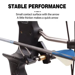 Archery Arrow Rest Compound for RH Type Recurve Bow Hunting, Right Hand Estilingue, Arrow Shooting Accessory, 1Pc